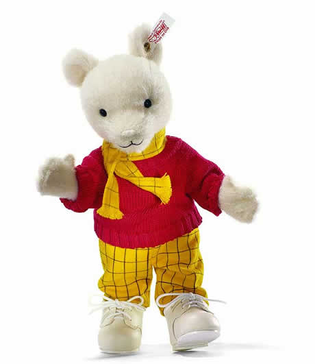 Steiff Rupert Bear White Limited Edition